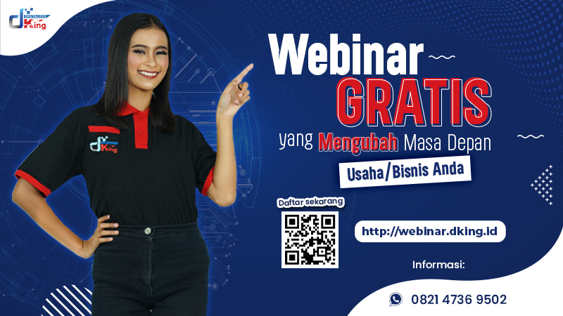 Webinar Gratis untuk Pelaku UMKM: Saatnya Usahamu Go Online